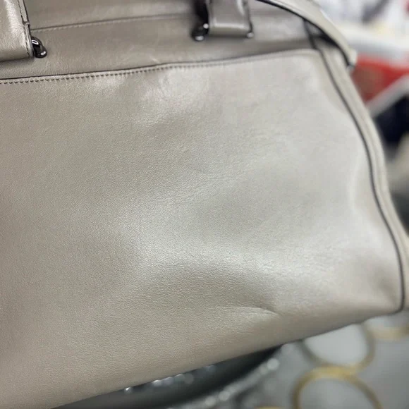 Coach 2015 calf leather Swagger Frame Satchel EUC - Picture 13 of 16